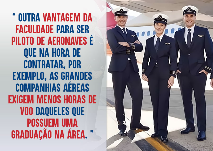 Preciso fazer uma faculdade para ser piloto de aeronaves 02