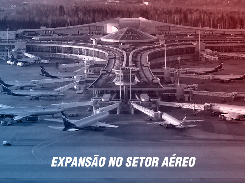 expansão no setor aéreo