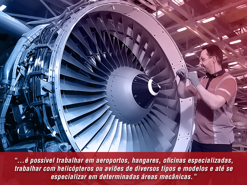 mecanico de aeronaves diversas oportunidades