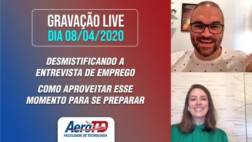 capa youtube live gravada dia 08 de abril de 2020