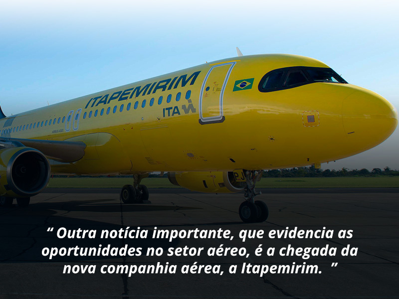 Nova companhia Aérea Itapemirim