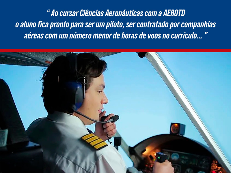 Curso de Ciências Aeronáuticas AEROTD