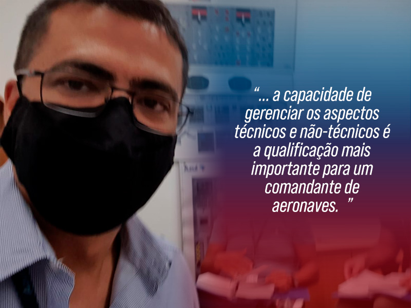 Douglas Guardiola - Piloto e Instrutor de Voo - Máscara Pandemia