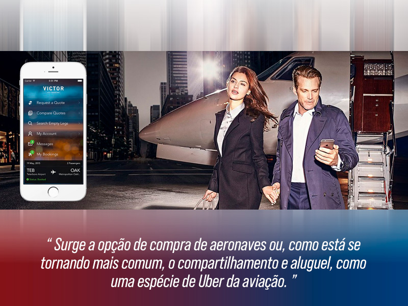 Aplicativo Fly Victor - Uber da Aviação