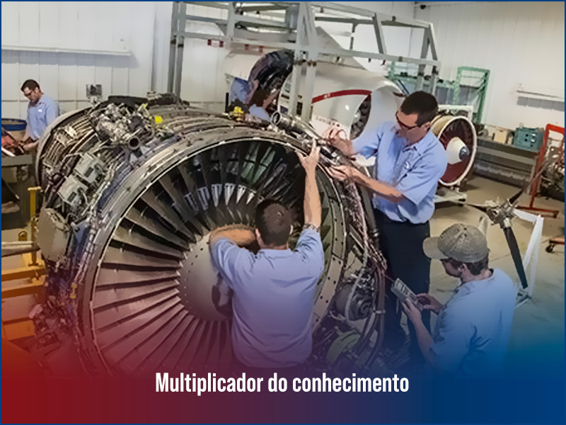 Multiplicador do conhecimento | Mecânico de Aeronaves