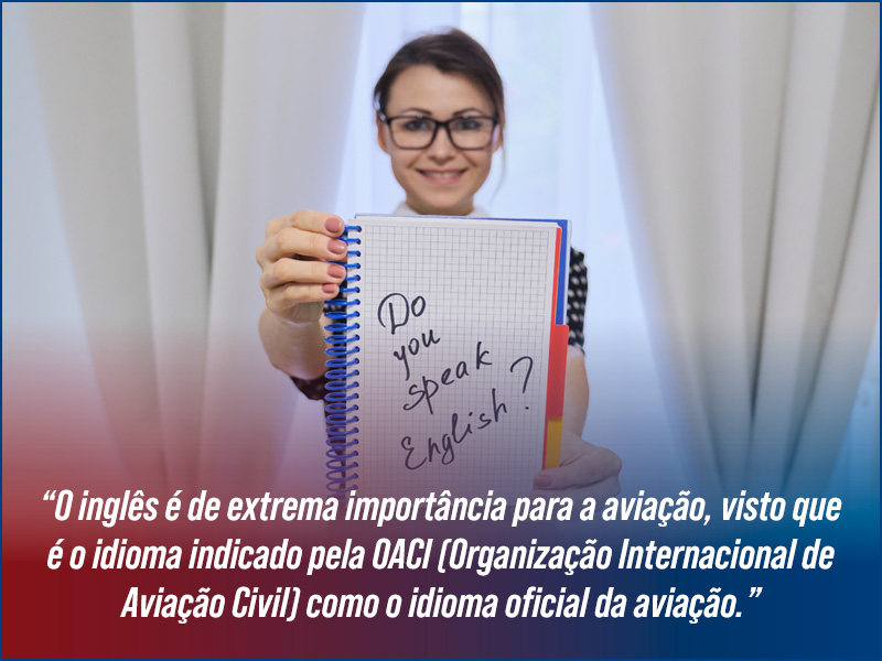 Inglês é de extrema importância para aviação